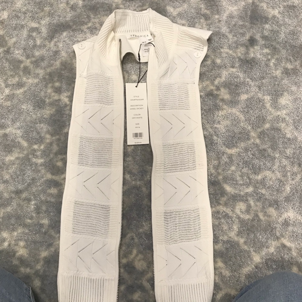 Brand new w tags Veronica Beard off white Ansel Dickey